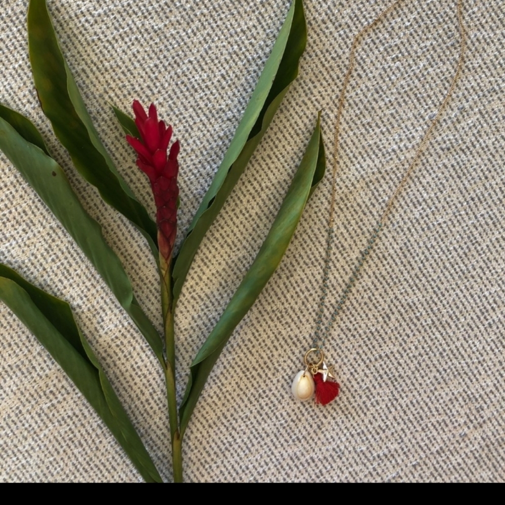 Fresh Produce Shell Necklace